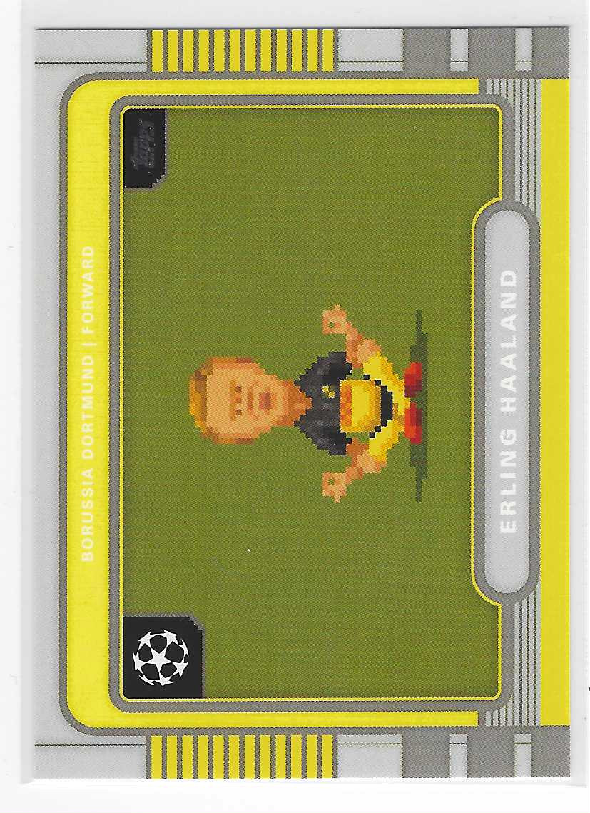 2025-26 Topps Uefa Club Competitions - Erling Haaland - 8Bit Shots