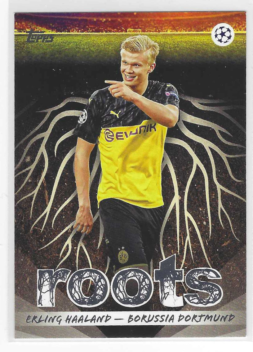 2025-26 Topps Uefa Club Competitions - Erling Haaland - Roots