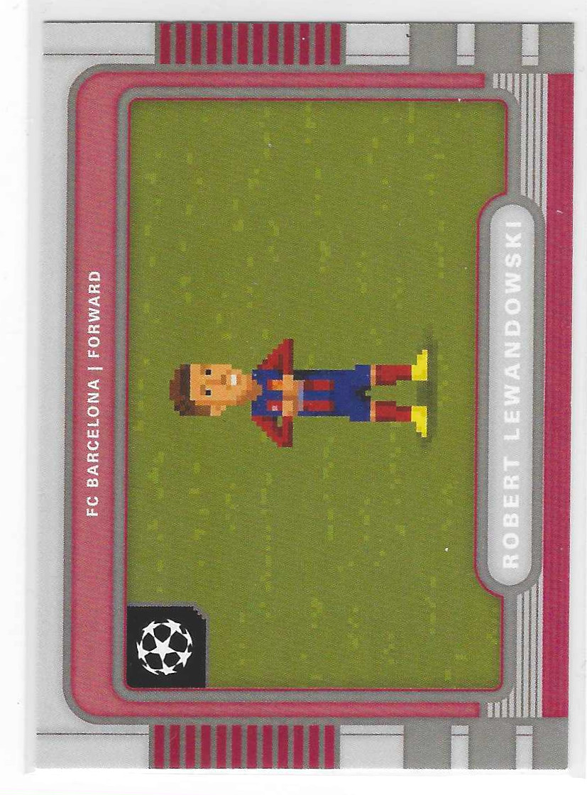 2025-26 Topps UCC - Robert Lewandowski - 8Bit Shots