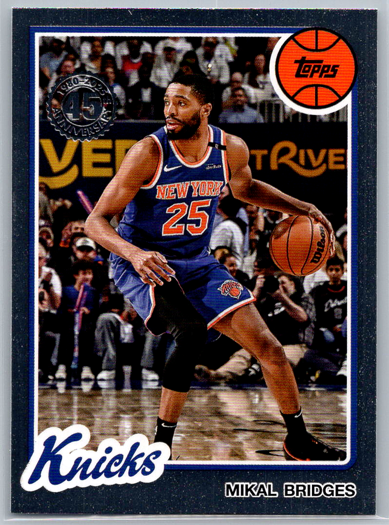 2025-26 1980-81 Topps Basketball Mikal Bridges #80BK-38