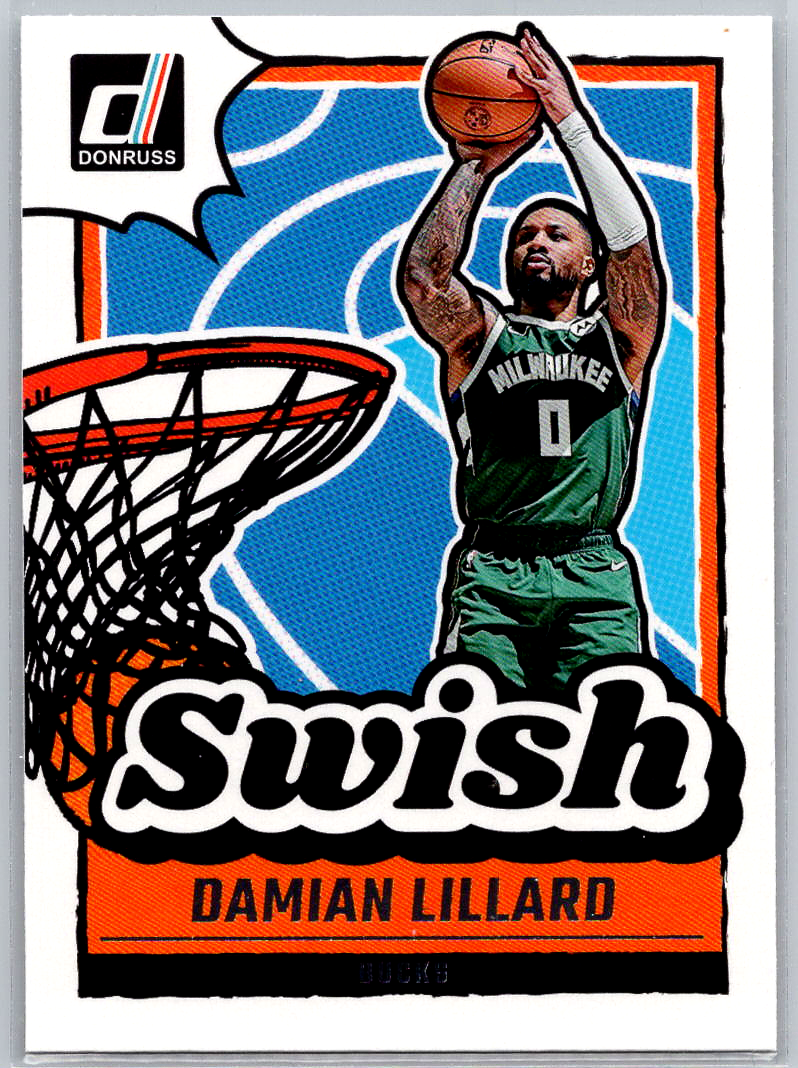2024-25 Donruss Basketball - Damian Lillard - Swish