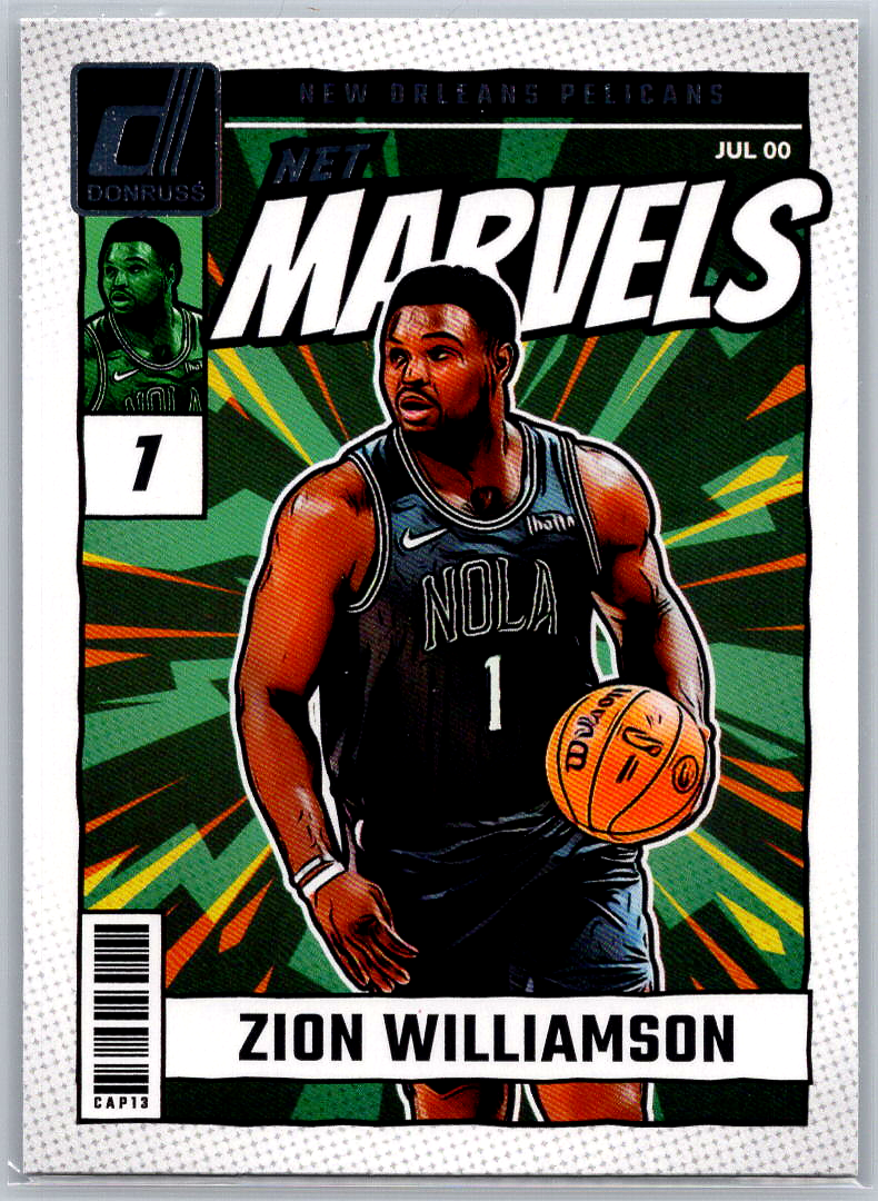 2024-25 Donruss Basketball Net Marvels Zion Williamson Net Marvels