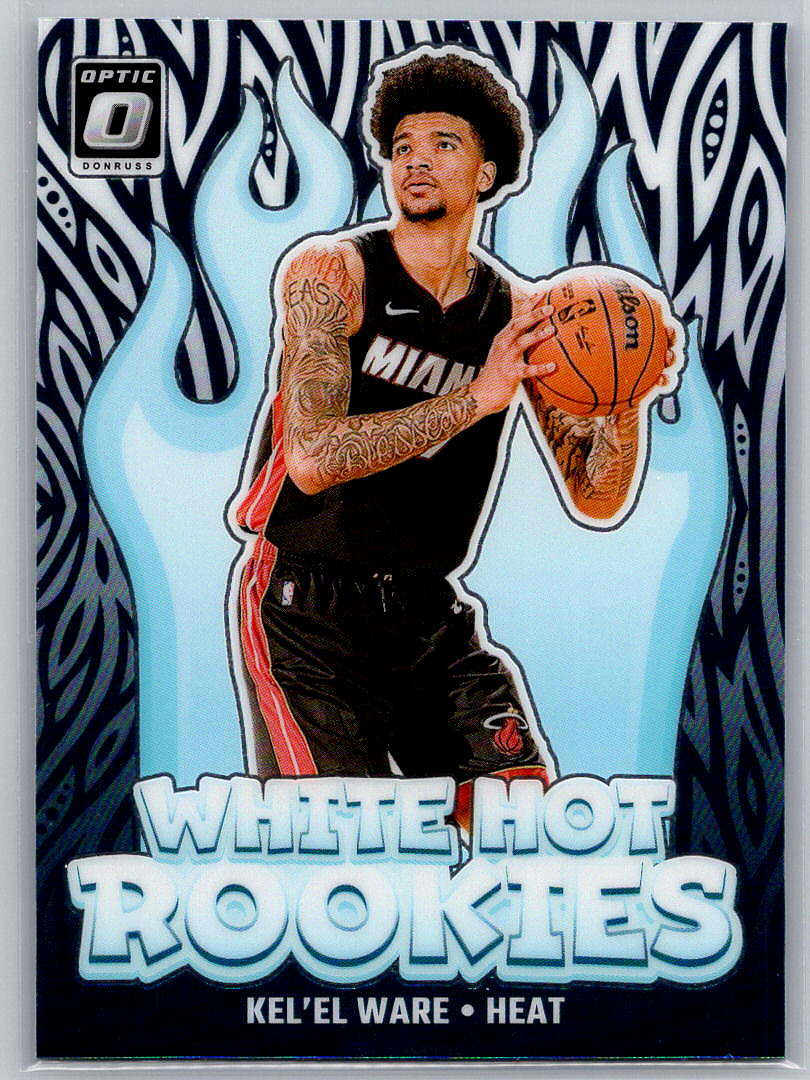 2024-25 Donruss Optic Basketball - Kel’el Ware - White Hot Rookies