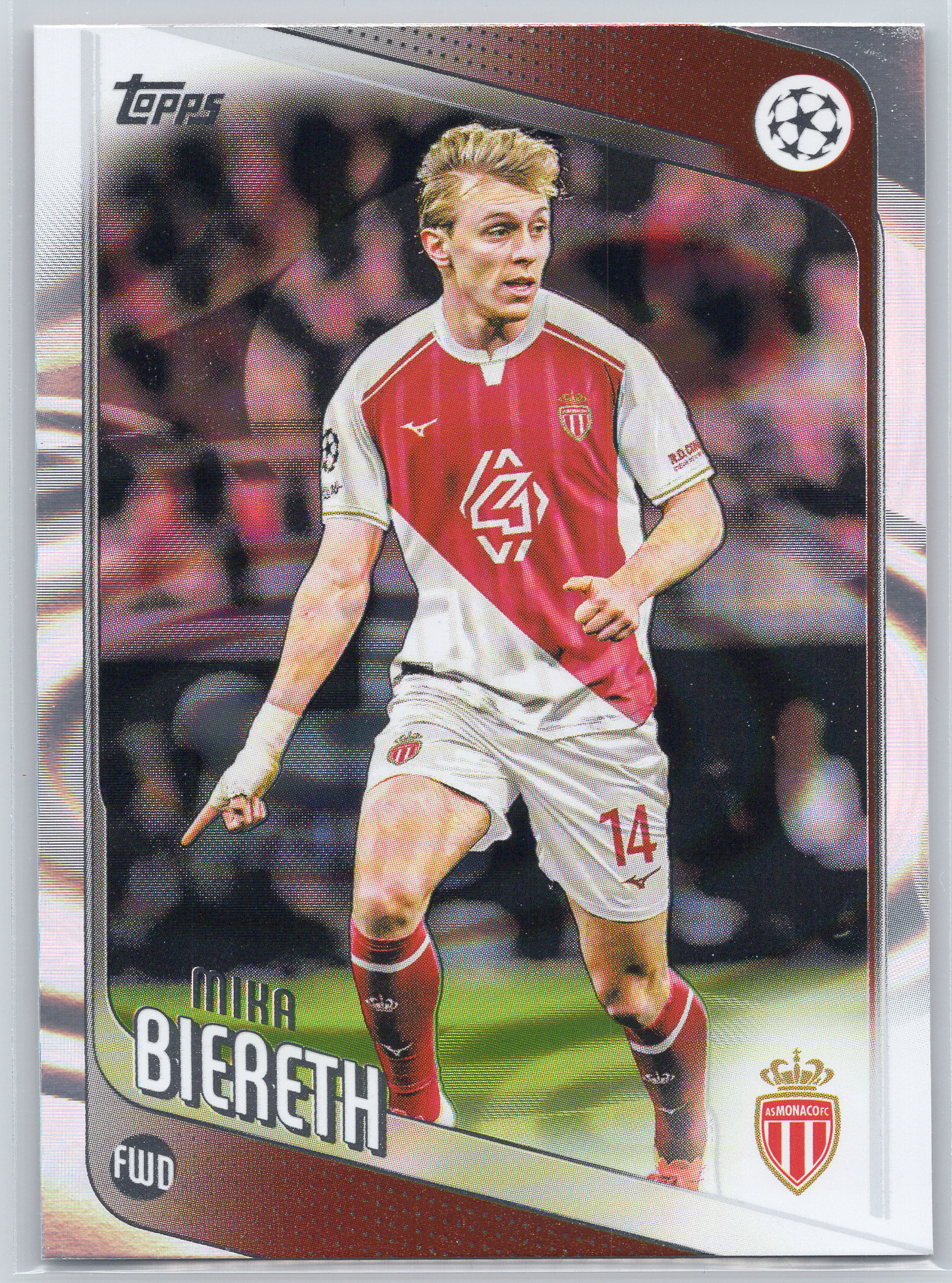 2025-26 UEFA Club Competitions Mika Biereth Raindrops