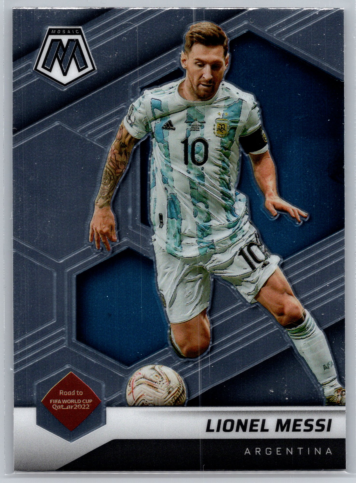 2021-22 Mosaic FIFA Road to World Cup Lionel Messi #10