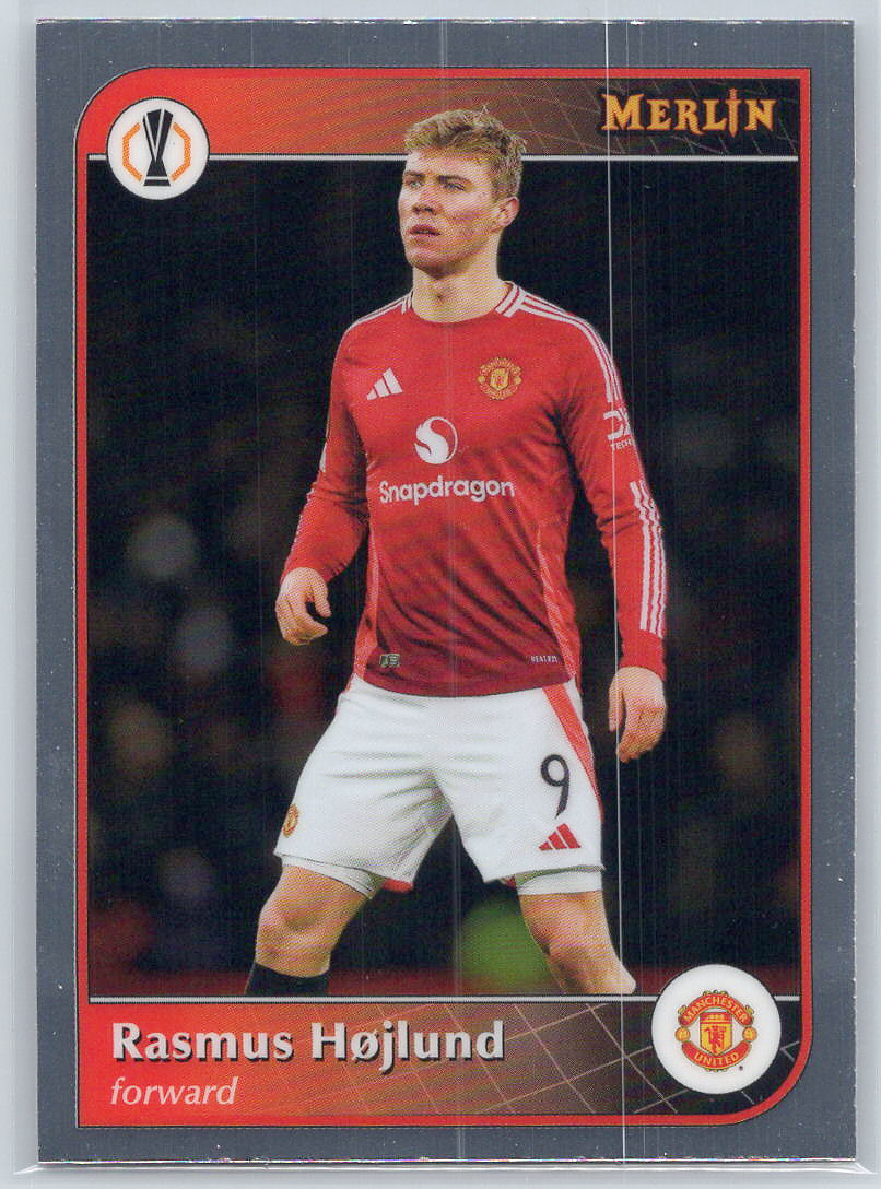 2024-25 Topps Merlin UEFA Club Competitions - Rasmus Højlund #82