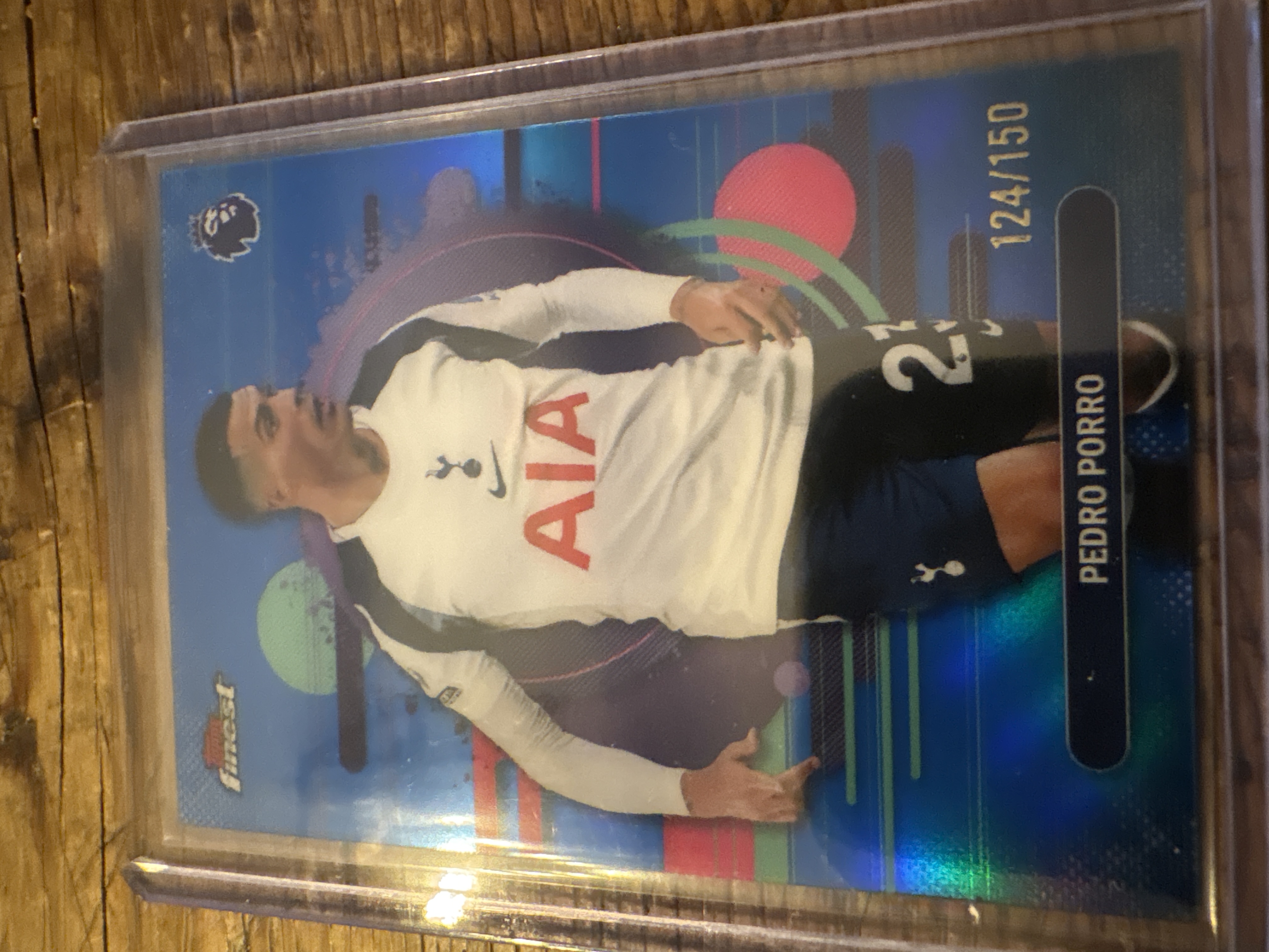 2025-26 Finest Pedro Porro #187 Blue Refractor /150