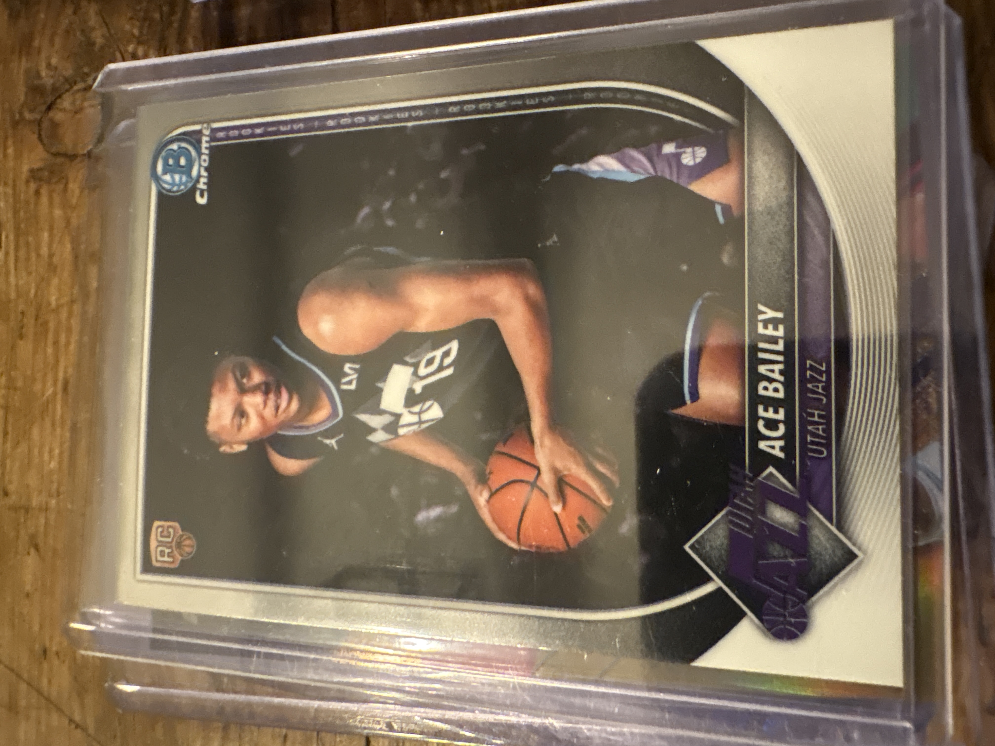 2024-25 Bowman Chrome Ace Bailey #BCV-5 Chrome
