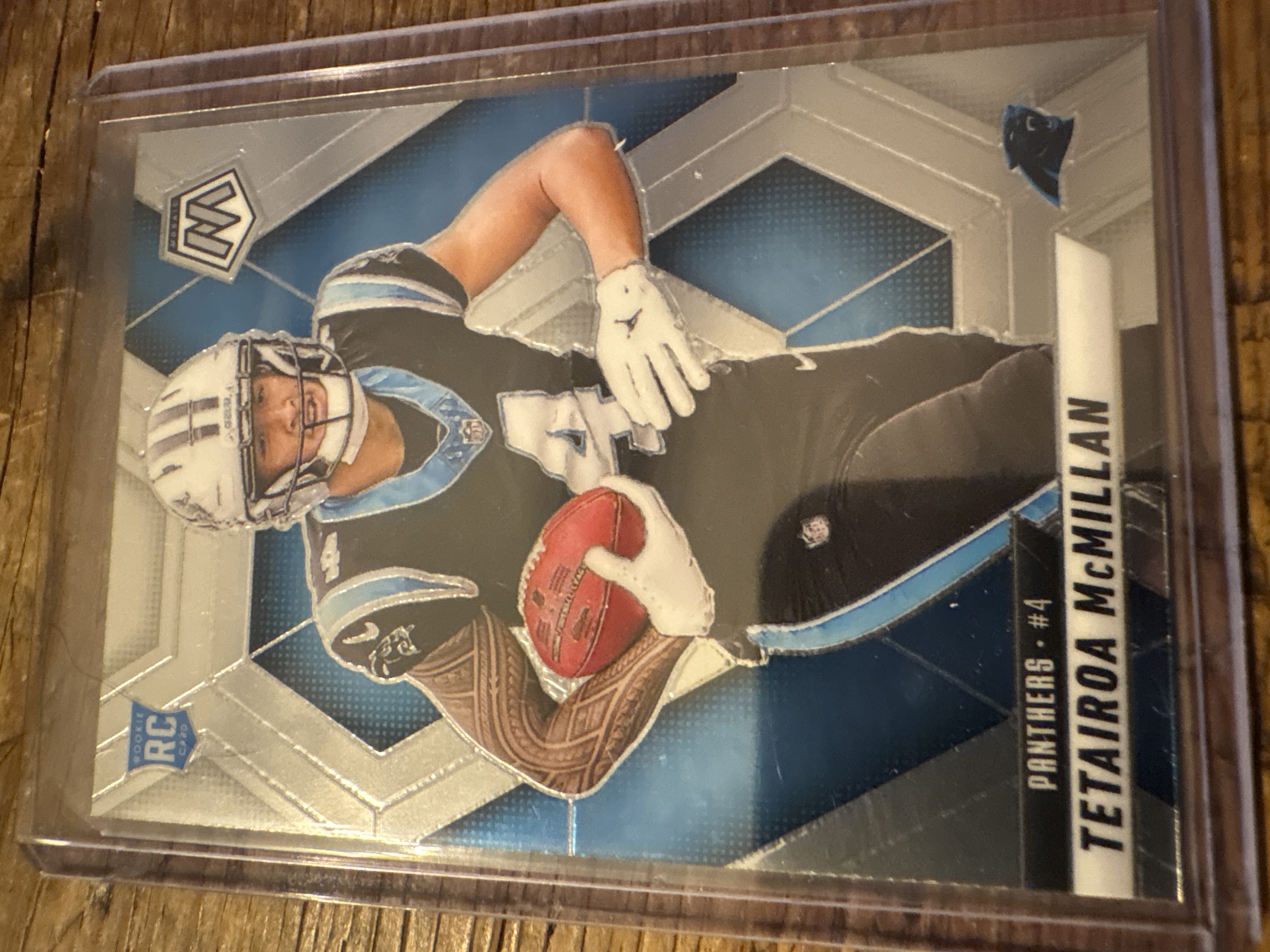 2025 Panini Mosaic - Rookies Tetairoa McMillan #309 Silver Prizm (RC)