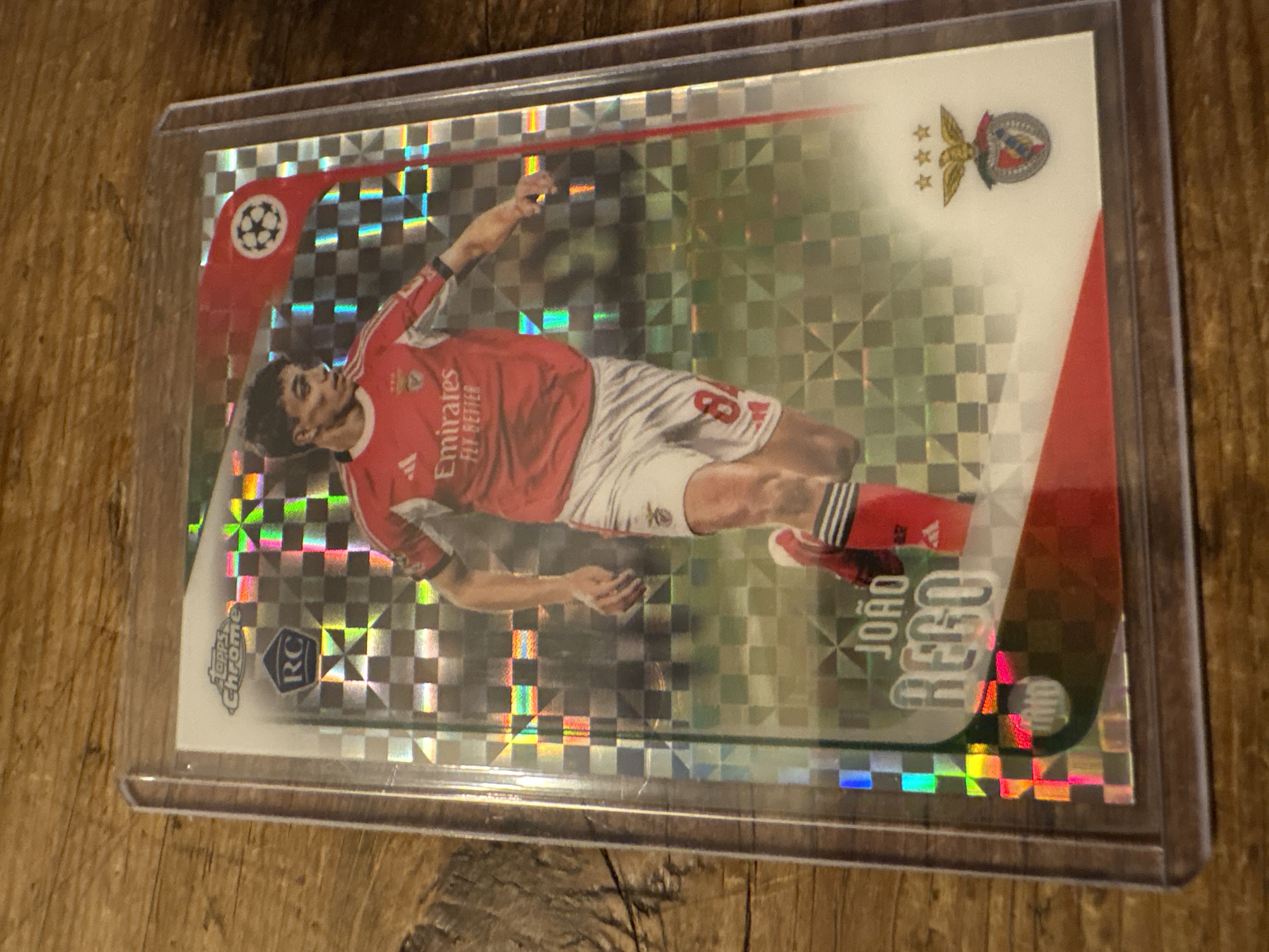 2026 Chrome UEFA Champions League João Rego #168 X-Fractor