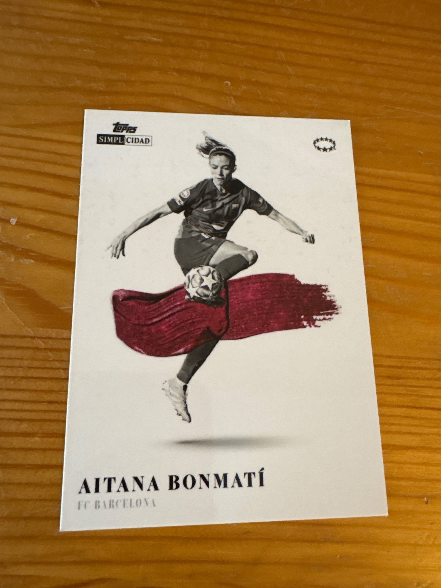 2025-26 Simplicidad UEFA Club Competitions Artista Aitana Bonmati Bonmatí